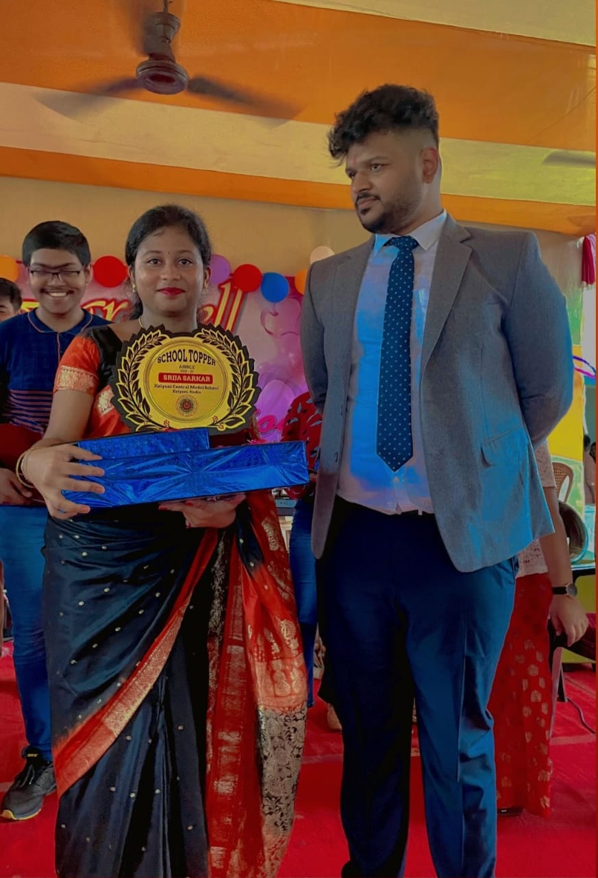Felicitation of School toppers of KCMS